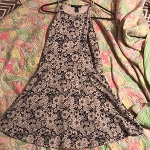 Flower print skater dress!